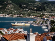 Skopelos port