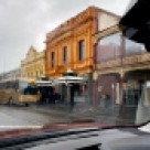 Ballarat Art Gallery from the street in rain