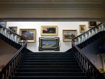 Ballarat Art Gallery stairs to permanent collection