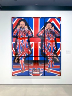 Shepparton Art Museum - Gilbert and George's "Union Dance" from The Arndt Collection "From one world to another"
