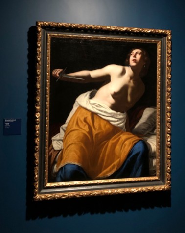 Hamilton Gallery - Artimesia Gentileschi's "Lucretia"