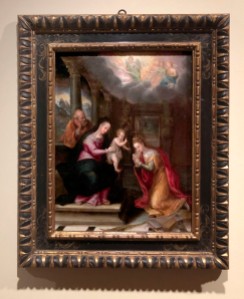 Hamilton Gallery - Lavinia Fontana's "Mystic marriage of Saint Catherine"